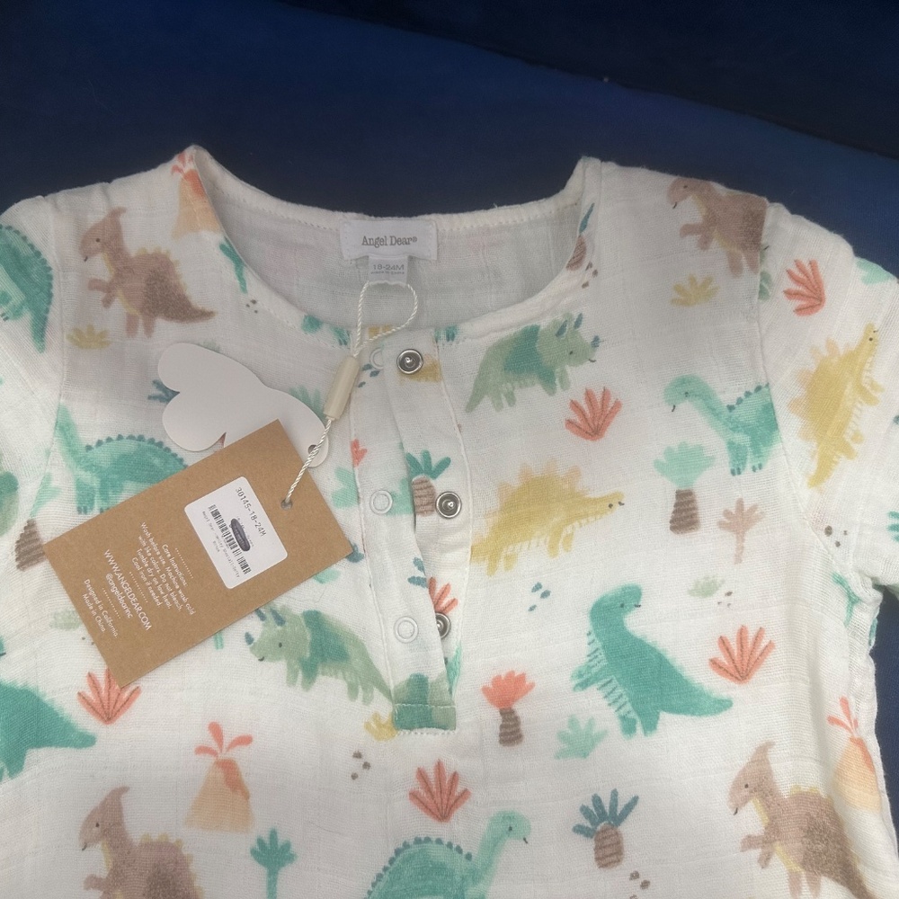 Angel Dear dinosaur romper - Picture 3 of 5